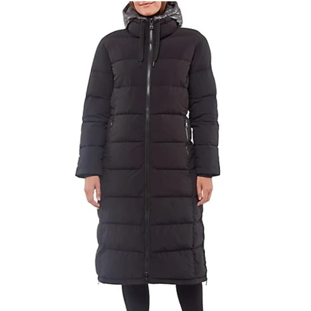 Vince Camuto Lightweight Stretch Maxi Coat